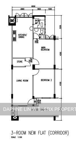 Blk 108 Hougang Avenue 1 (Hougang), HDB 3 Rooms #210765141